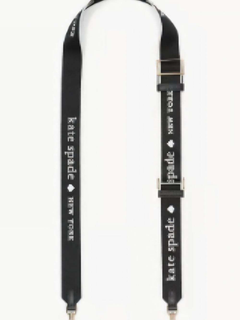 kate spade Black Webbing Logo Adjustable Crossbody Strap